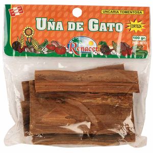 Infusiones RENACER Uña de Gato Corteza Bolsa 100g