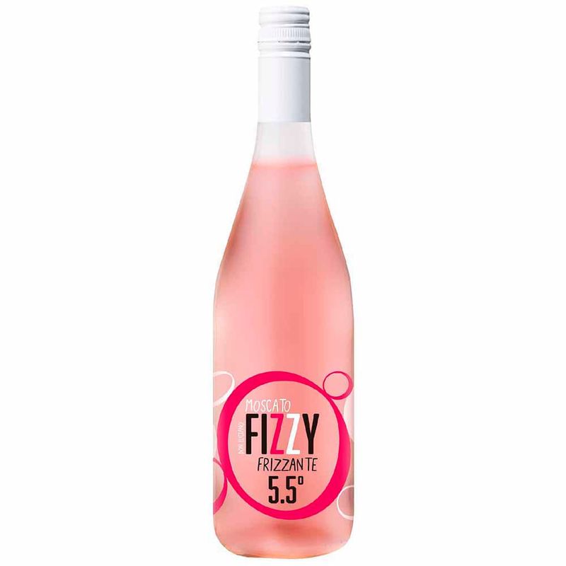 Vino FIZZY Rosé Botella 750ml Real Plaza