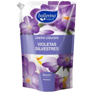 Jabón Líquido BALLERINA Violetas Silvestres Doypack 1L