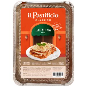 Lasagña IL PASTIFICIO de Carne Bandeja 500g