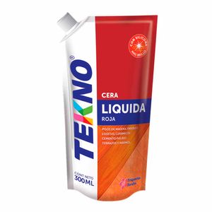 Cera Líquida TEKNO Roja Doypack 336ml