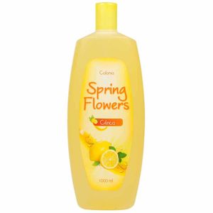 Colonia para Mujer SPRING FLOWERS Cítrica Frasco 1L