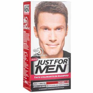 Tinte para Cabello en Shampoo JUST FOR MEN Castaño Caja 1un