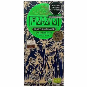 Perú Pasión - Chocolate Dark MARANA San Martín Tableta 70g