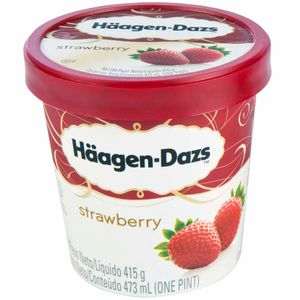 Helado de Fresa HÄAGEN-DAZS Pote 473ml