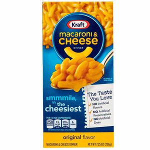 Macaroni & Cheese KRAFT Original Caja 206g