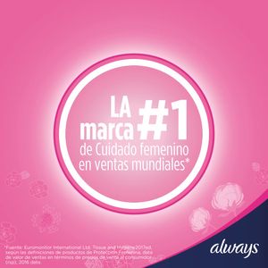 Toalla Higiénica ALWAYS Suave Protección Total Paquete 8un
