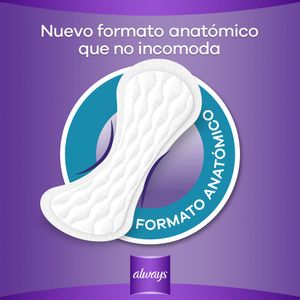 Protectores Diarios ALWAYS Respirables Sin Perfume Paquete 40un