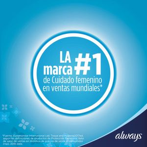 Toalla Higiénica ALWAYS Protección Total Paquete 8un