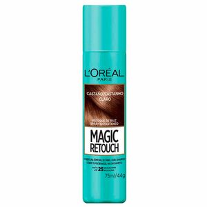 Retocador de Canas MAGIC RETOUCH Castaño Claro Frasco 1un