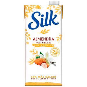 Bebida de Almendra SILK Vainilla sin Azúcar Caja 946ml