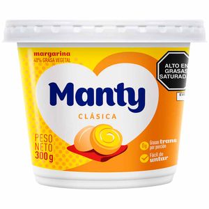 Margarina MANTY Clásica Pote 300g