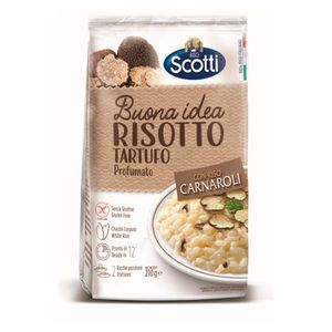 Arroz Carnaroli SCOTTI con Trufas Bolsa 210g