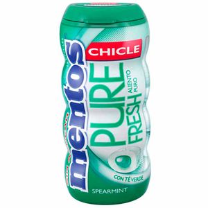 Goma de Mascar con Centro Líquido MENTOS Spearmint Frasco 30g