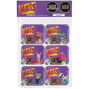 Crema CREMINO MUSS sabor a Turrón y Chocolate Paquete 6un