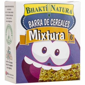 Barra de Cereal BHAKTI NATURA Mix de Cereales Caja 60g
