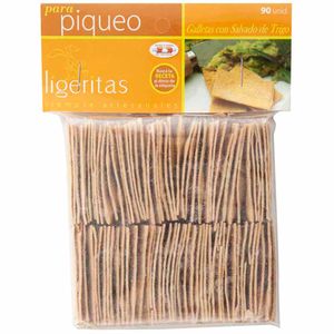 Galletas Integrales LIGERITAS Salvado de Trigo Bolsa 130g