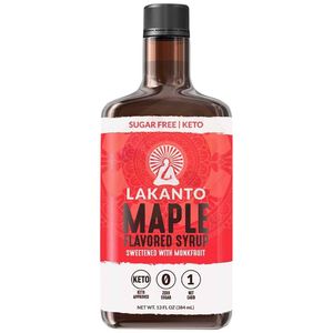 Miel LAKANTO Maple Syrup Botella 384ml