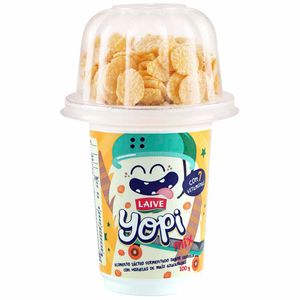 Alimento Lácteo YOPI Mix Vainilla con Hojuelas Vaso 100g