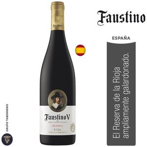 Vino Tinto FAUSTINO V Reserva Botella 750ml