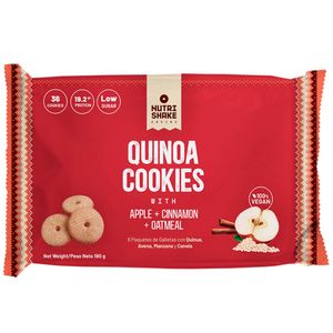 Galletas Integrales NUTRISHAKE de Manzana, Canela y Avena Bolsa 6un