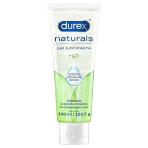 Gel Lubricante DUREX Naturals H2O Tubo 100ml