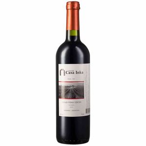 Vino Gran Tinto H CASA INKA Seco Botella 750ml