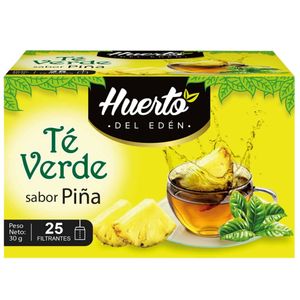 Té verde HUERTO DEL EDEN de Piña Caja 25un