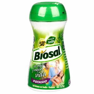 Sal BIOSAL Liviana en sodio Frasco 125g