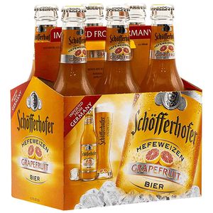 Cerveza SCHOFFERHOFER Toronja Botella 330ml Paquete 6un