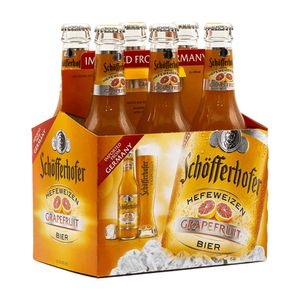 Cerveza SCHOFFERHOFER Toronja Botella 330ml Paquete 6un
