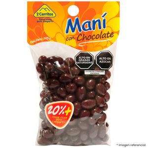 Chocolate 2 CERRITOS Maní con chocolate Bolsa 125g