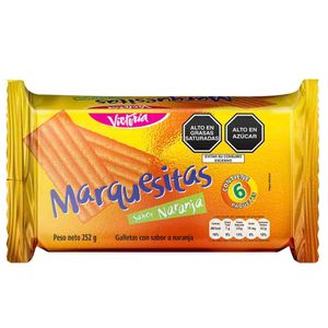 Galletas MARQUESITAS Naranja Paquete 6un