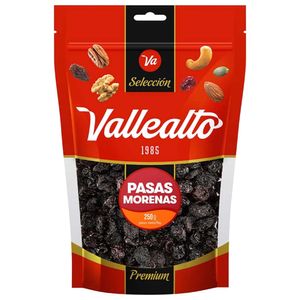 Pasas Morenas VALLEALTO Doypack 250g