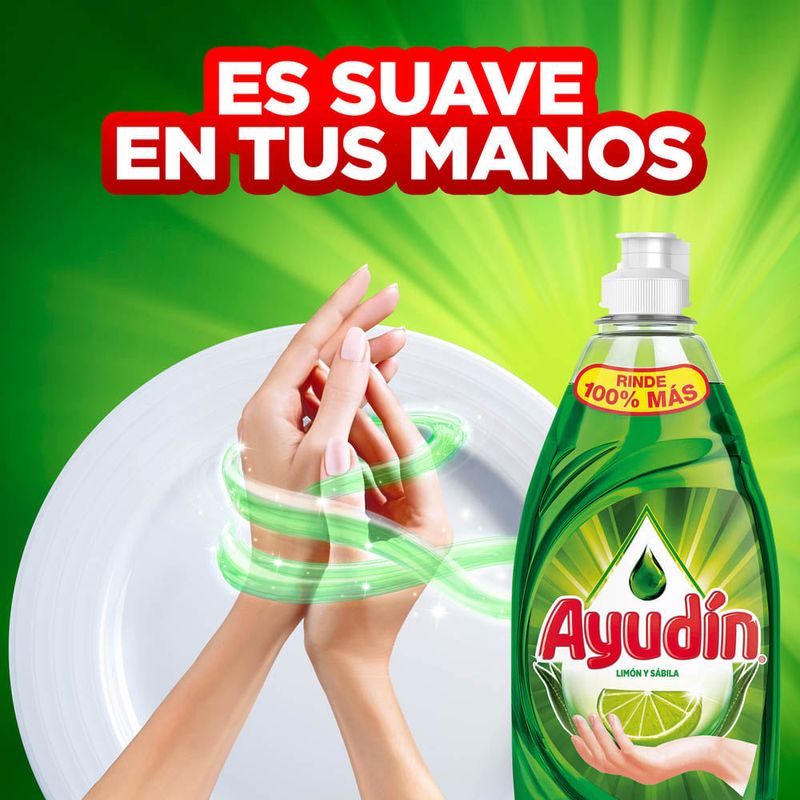 Lavavajillas Líquido Ayudin Limón x 640ml