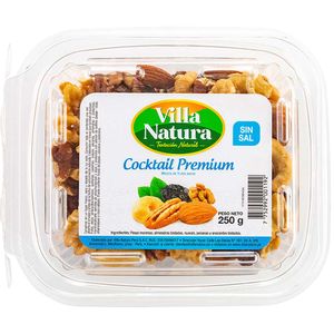Piqueo VALLE NATURA Pasas almendras pecanas nueces Táper 250Gr