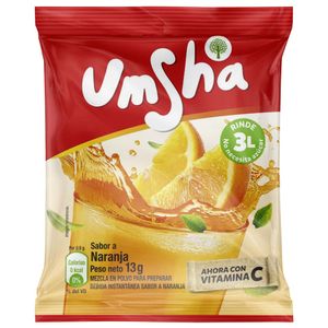 Refresco UMSHA Naranja Bolsa 13g