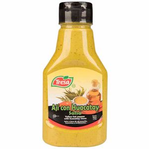 Salsa de Ají con Huacatay TRESA Frasco 370g