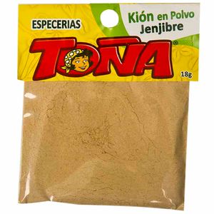 Kión en Polvo TOÑA Jenjibre Sobre 18g