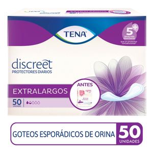 Protección Adulta TENA Discreet Extra Largo Paquete 50un