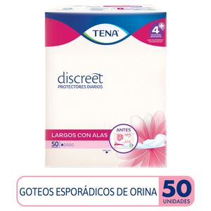 Protección Adulta TENA Mujer Discreet Largo Paquete 50un