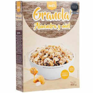 Granola BELL'S Almendra Miel Caja 400g