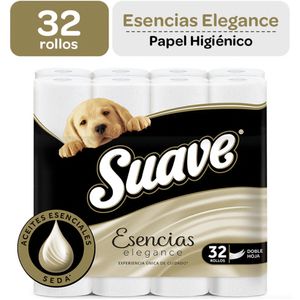 Papel Higiénico SUAVE Gentle Care Elegance 32 Rollos