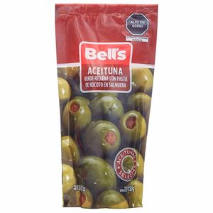 Aceituna Verde con Rocoto BELL'S Doypack 300g