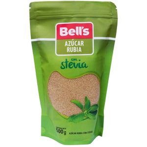 Azucar Rubia BELL'S con Stevia Bolsa 500g