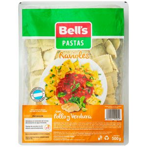 Ravioles de Pollo y Verdura BELL'S Paquete 500g