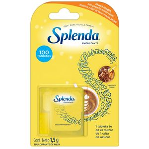 Endulzante SPLENDA Dispensador 100 Tabletas