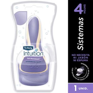 Máquina de Afeitar SCHICK Intuition Pure Nour Paquete 1un