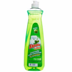 Lavavajilla Líquido SAPOLIO Ultra Manzana Botella 750 ml