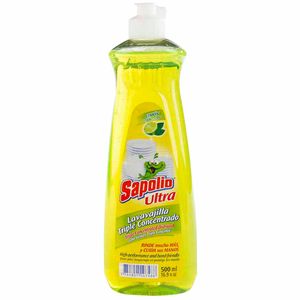 Lavavajilla Líquido SAPOLIO Limón Botella 500ml